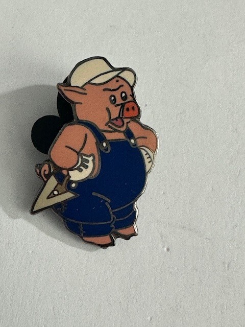 Disney Trading Pins 27793 DL - Three Little Pigs - 3 Pin Set - Practical Pig (E7