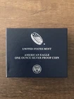 2014-W 1 oz Proof Silver American Eagle (w/Box & COA)