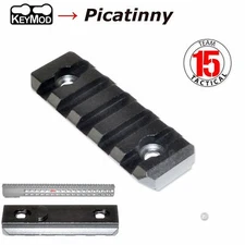 KeyMod to Picatinny Rail Adaptor - 5 slots - Key Mod rail section Free Shipping