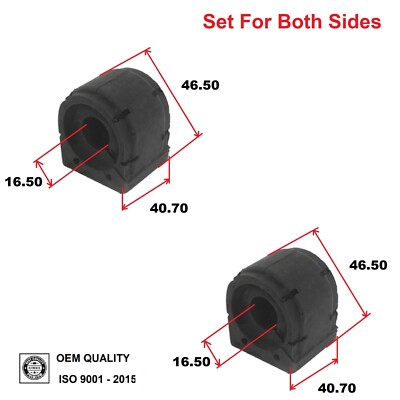 Stabilizer Bar Bushing Set Rear For Mazda CX-5 2013-2021 CX-9 2016