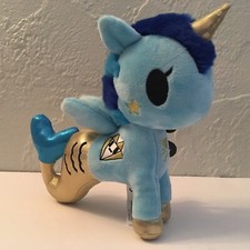 NWT TokiDoki Mermicorno Plush CORSICA 7.5" Mermaid/Unicorn Toy Doll Aurora World