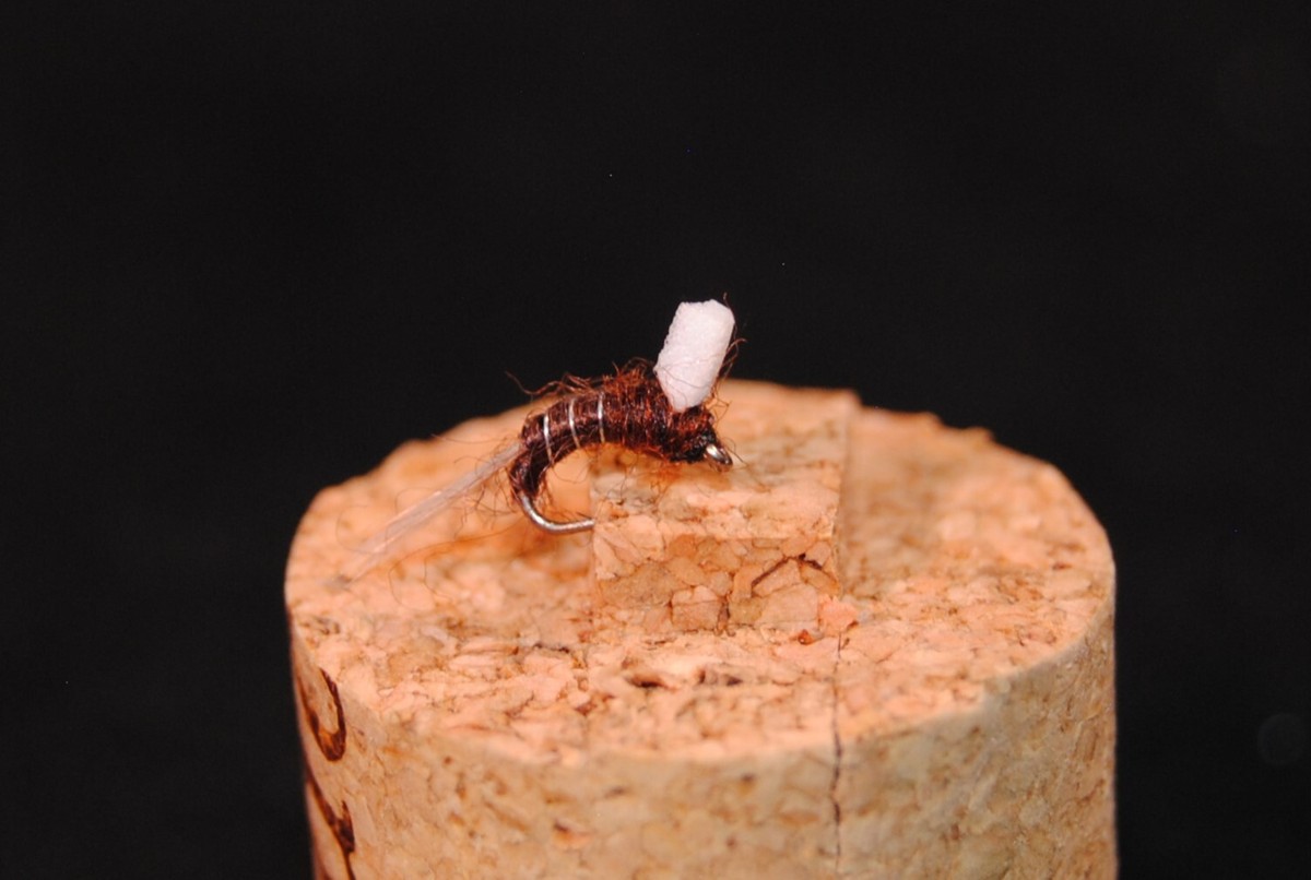 Chocolate Thunder Foam Back Emerger Fly Fishing Flies Choose Size