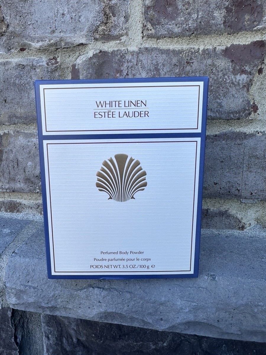 Estee Lauder WHITE LINEN Perfumed Body Powder, Full Size oz - Main Image