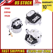 NEW FOR 2012-2018 AUDI A6 2.0L FWD ENGINE MOTOR & TRANSMISSION MOUNT SET 3PCS