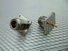 (2) Telewave 44A 44AP 44L1 44L1P Wattmeter QC Connector QC44N N Female 