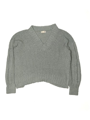 SO Girls Gray Pullover Sweater Medium kids
