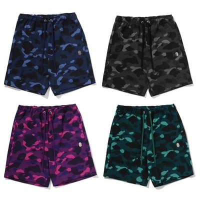 A BATHING APE Men's COLOR CAMO METAL APE HEAD RELAXEDFIT SWEAT