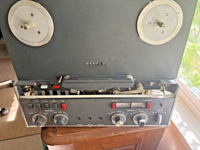 Studer Revox A77 Reel-to-Reel Tape Recorder, NO BACK CASE, Parts Or Repair