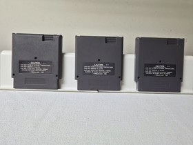 NES 3x Games Lot Platoon Cobra Triangle Ironsword Wizards & Warriors II