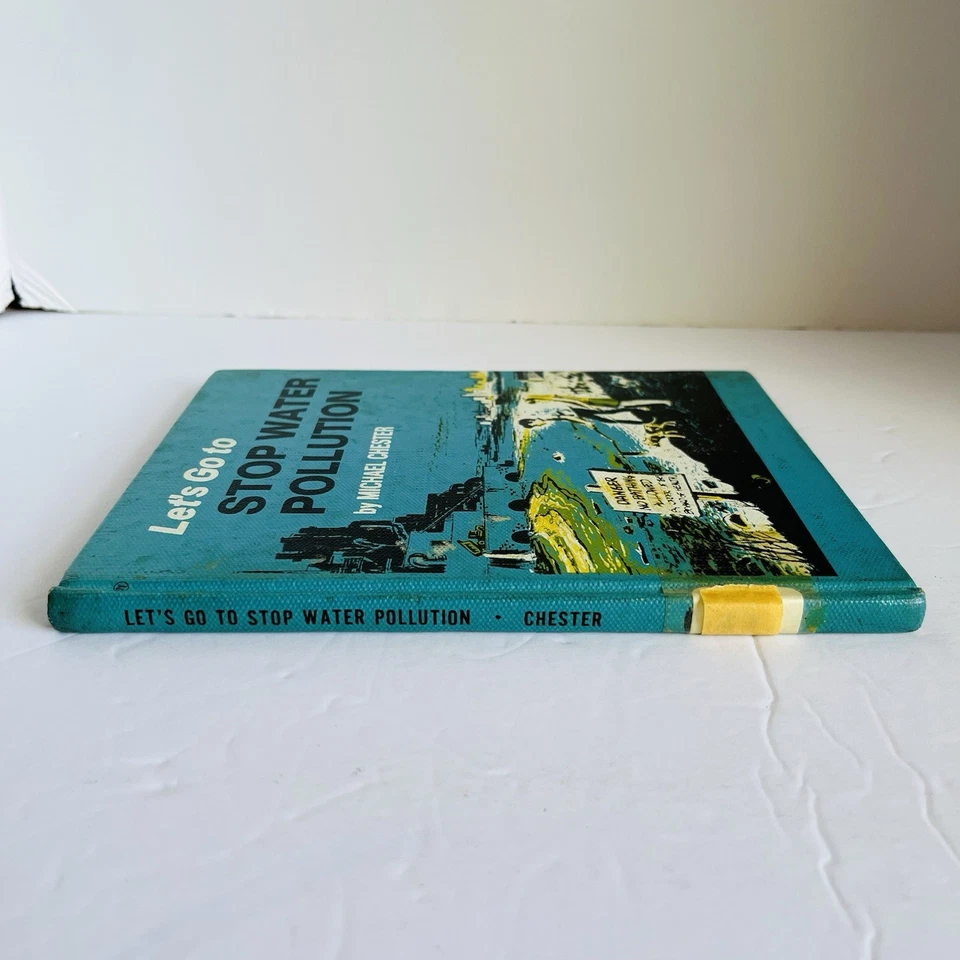 Vintage "Let’s Go to Stop Water Pollution" Michael Chester Albert Micale 1969 - Image 4 of 4