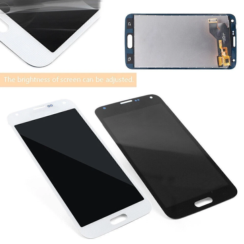 1x LCD Display Touch Screen Digitizer Assembly Fit Samsung Galaxy S5 G900 i9600 - Imagem 3 de 4