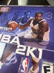 NBA 2K1 - Sega Dreamcast - Complete CIB With Manual - Clean - 2000 - NTSC