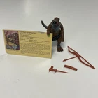 VINTAGE 1988 TMNT Hard Head Splinter Ninja Turtles Figure w/ Weapons & Portrait