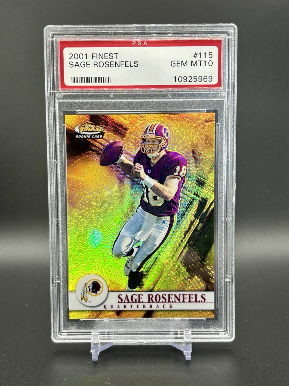 Sage Rosenfels Finest #115 Base