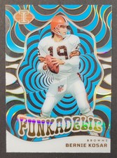 Bernie Kosar 2023 Panini Illusions Light Blue Funkadelic Browns #'d 121/299