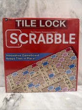 SCRABBLE Tile Lock The Classic Crossword Game Keeps Tiles In Place Hasbro NEW