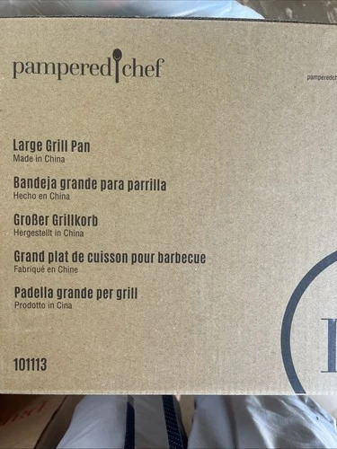 pampered chef:Large Grill Pan
