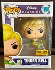 Funko Pop #1198 Tinker Bell Peter Pan Disney Classics Hot Topic Exclusive