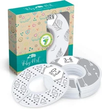 Baby Nest Designs Closet Dividers For Newborn 7pk