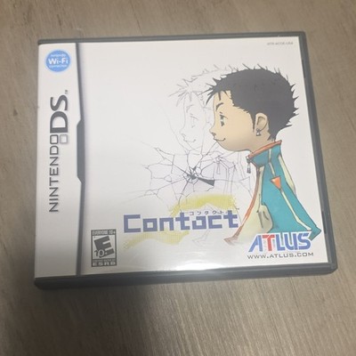 CONTACT (Nintendo DS, Atlus, 2006) w/ Inserts - No Manual EUC + FREE US SHIPPING
