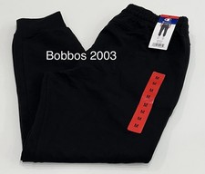 Champion Men's Side Zipper Pockets Drawstring Jogger, Black, Size M