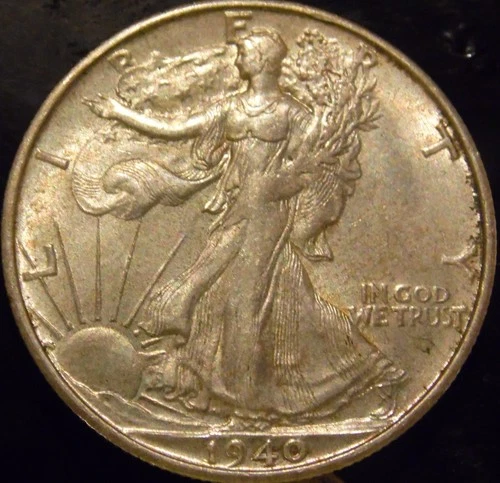 1940-S Walking Liberty Half Dollar Choice BU