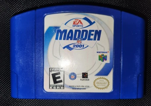 Madden NFL 2001 EA SPORTS Nintendo 64 NTSC-U/C Sports American Football Game