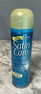 Gillette SATIN CARE Skin Renewal Shave Gel Vintage NOS Prop Collectible 2001