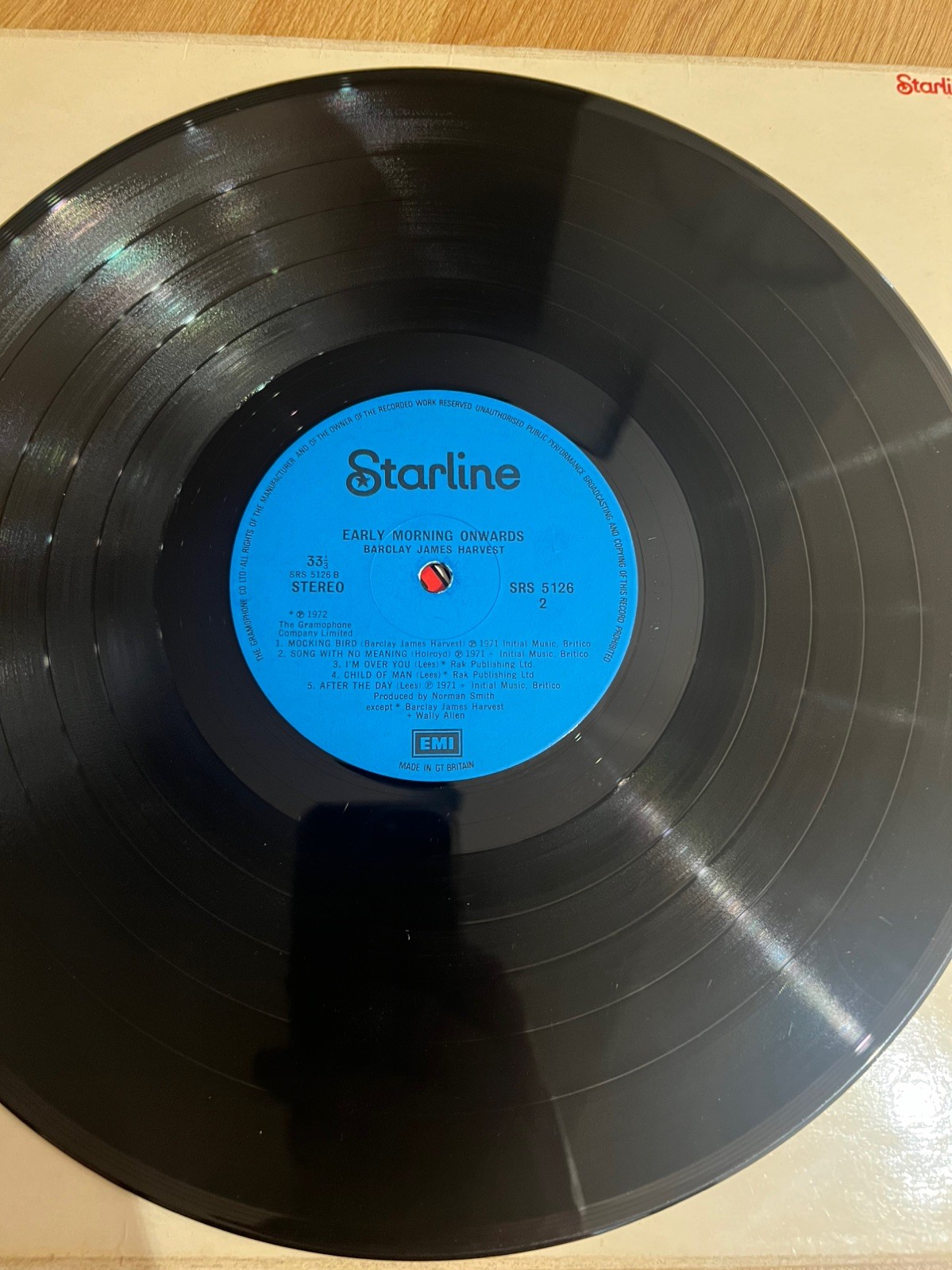 BARCLAY JAMES HARVEST- EARLY MORNING ONWARDS-VINYL LP