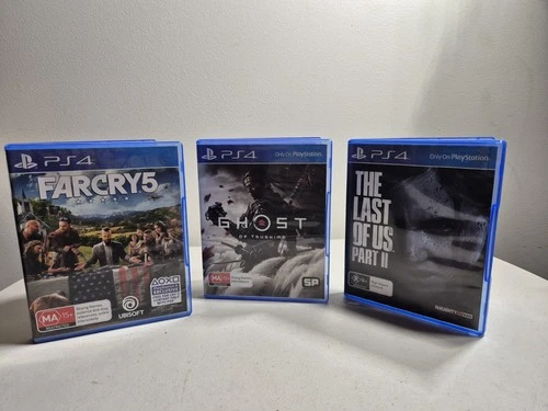 New Listing3 x ps4 games. Ghost of Tsushima, Last of Us 2, Far Cry 5