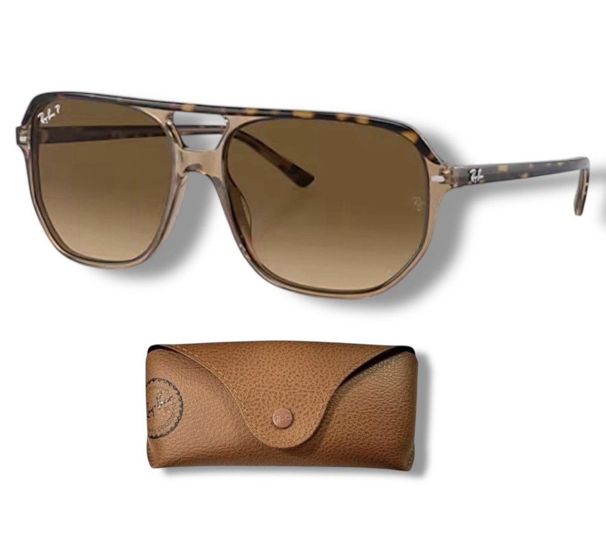 Ray-Ban BILL ONE Sunglasses Ray-Ban Bill One RB2205 sunglasses for men or women in Blue  main image 2