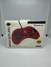 Retro-bit Sega Saturn Controller Pink Limited...