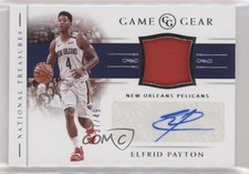 2018-19 Panini National Treasures Game Gear 37/49 Elfrid Payton #GG-EPT Auto ib1