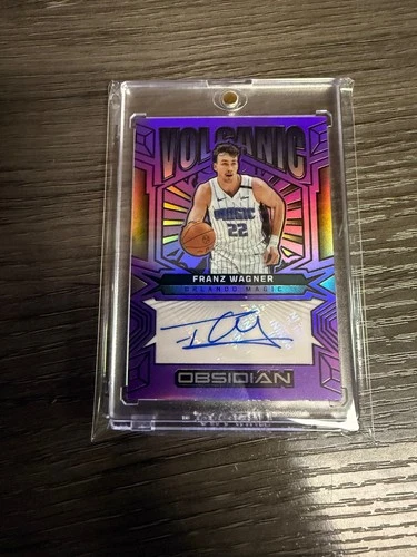 2024-25 Obsidian Volcanic Auto /49 Franz Wagner Orlando Magic