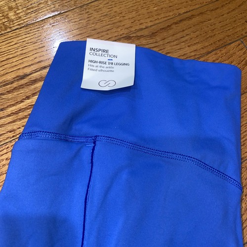 Calia Carrie Underwood High Rise 7/8 Leggings Cosmic Blue Large - Picture 2 of 4