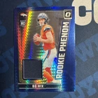 2024 Panini Donruss Optic - Rookie Phenom Bo Nix #RPB-BNX Blue Hyper Prizm (MEM)