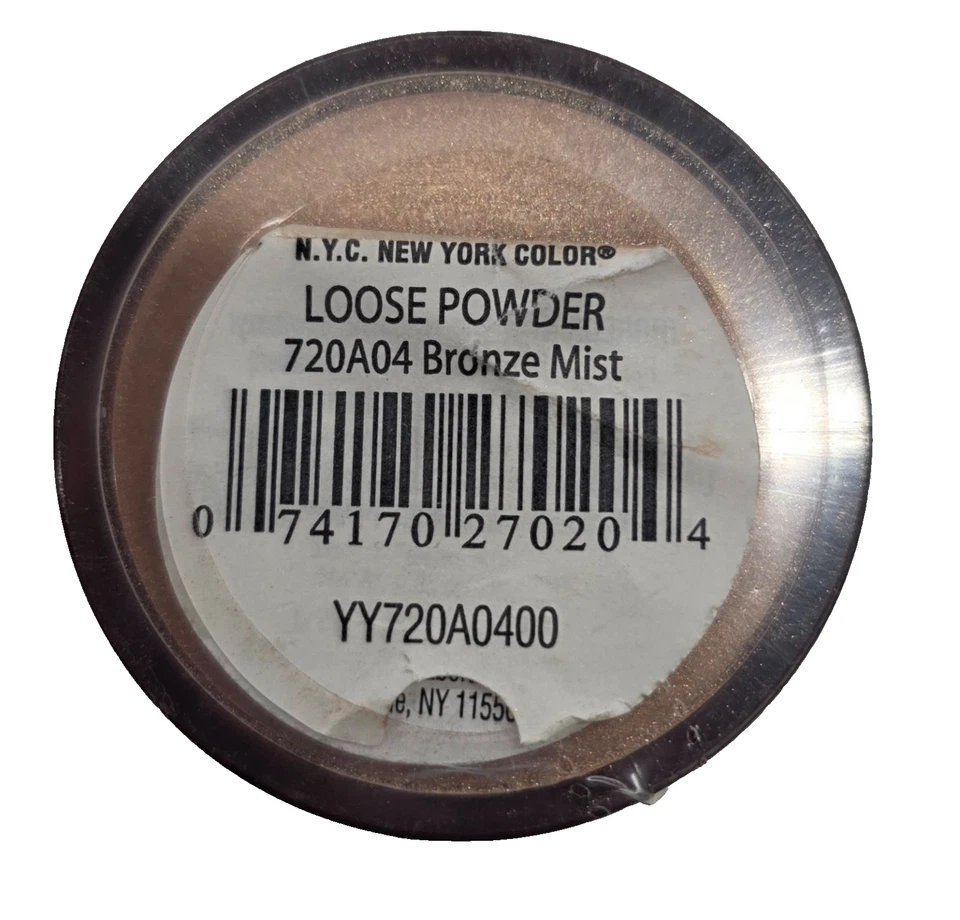 NUEVO NYC New York Color Bronce Niebla Polvo Facial Suelto-720A04 Niebla Bronce Foto 2 de 2