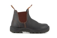 Blundstone 192 Brown Leather SBP Industrial Safety Unisex Chelsea Boot & Midsole