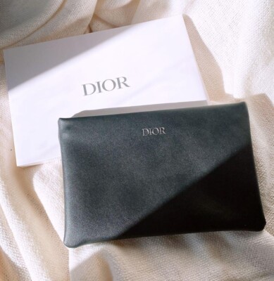 バッグ Christian Dior Clutch Bag Pouch Black Christian Dior Clutch Pouch leather black bag Houndstooth NIB | eBay