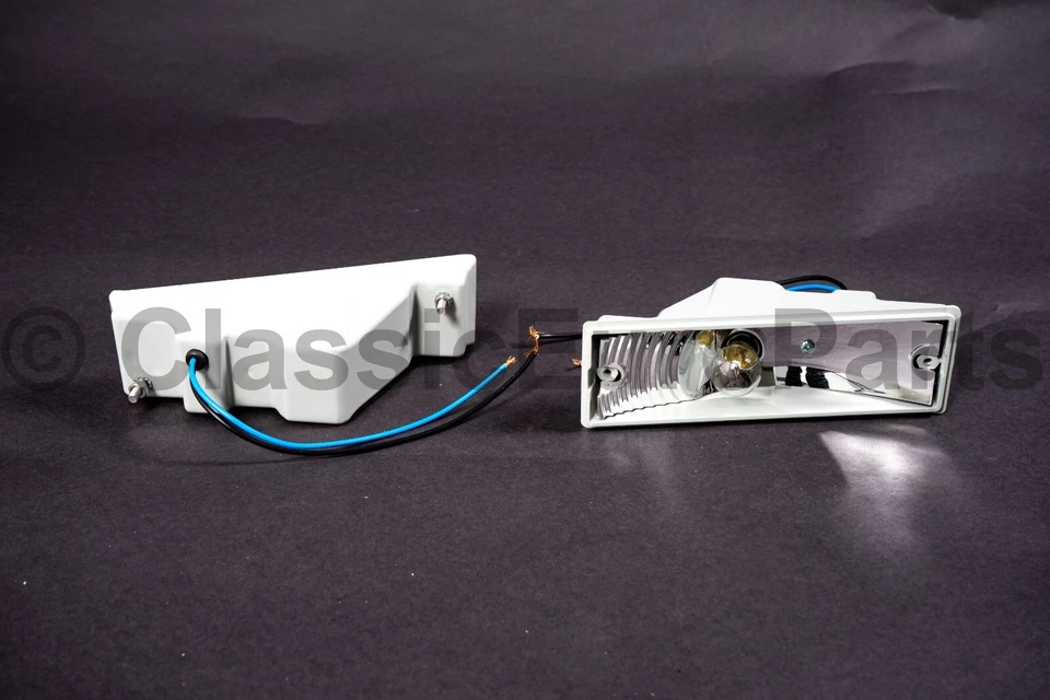 Juego carcasa indicador giro delantero euro para Porsche 911 G modelo 912 930 1974-1989 Foto 4 de 4