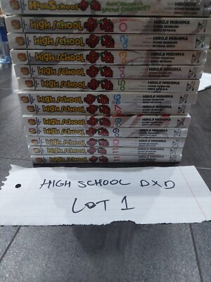 High School DXD Vol 1-11 + Secret Contract &dupe 11 English Paperback(13 Books) 