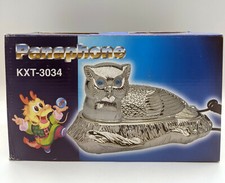 New Owl Shaped Gold Real Telephone Phone Telephones Owls Phones Eyes Flashing