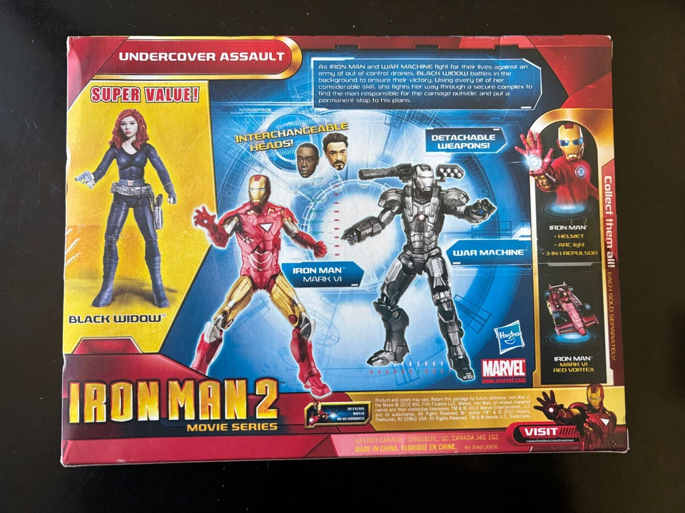 Marvel U 3.75” Iron Man Serie de Películas Undercover Aslt Inédito Objetivo Exclusivo Foto 2 de 4