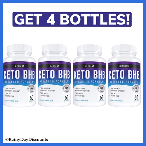 4X KETO MAX SLIM FIT PILLS Keto Diet Pills Supplement BHB Salts For
