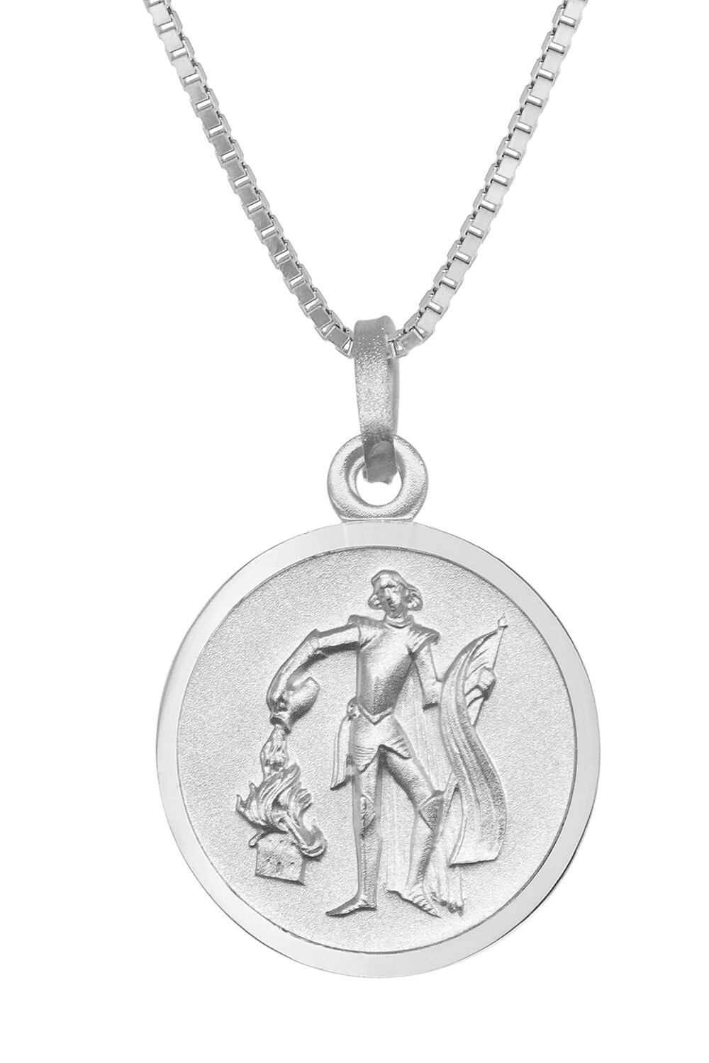 Модель TRENDOR Schmuck Halskette mit St Florian Anhnger 16 мм 925 Silber 41450 9990₽