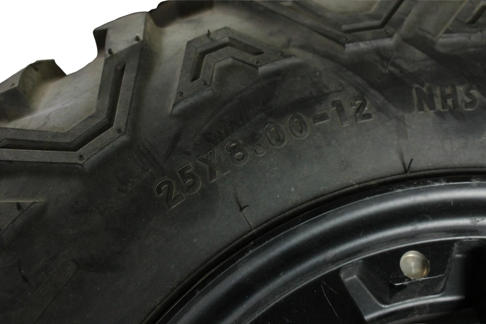 LLANTAS/NEUMÁTICOS DELANTEROS YAMAHA GRIZZLY 700 BUEN ESTADO 25X8X12 BIG HORN B4450 Foto 3 de 4