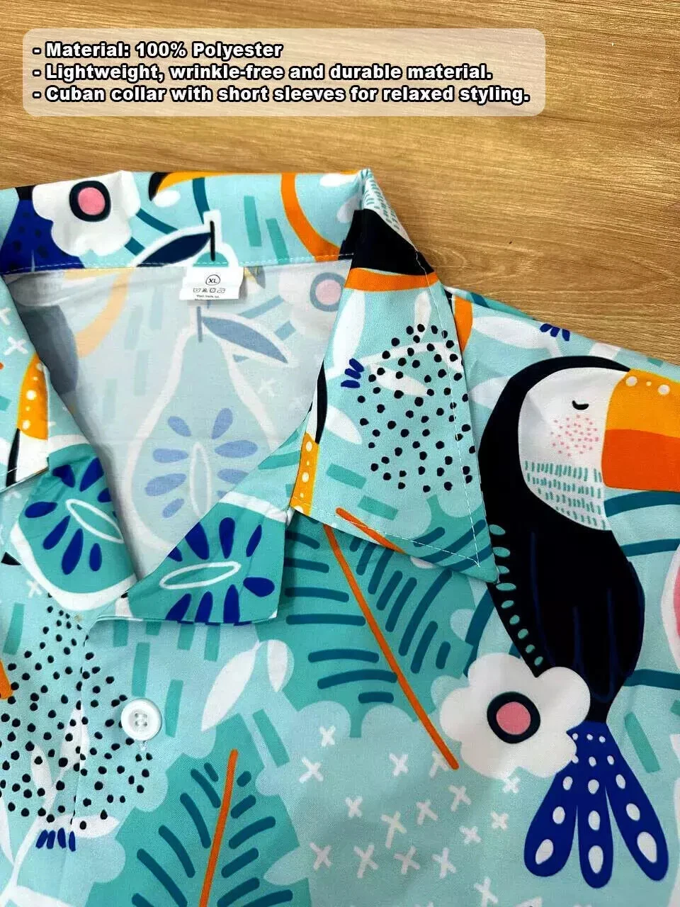 Detroit Tropical Pattern Summer ,Lions Hawaiian Shirt