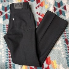 Vintage Levi  s Silvertab black flare pants 90s 28" waist