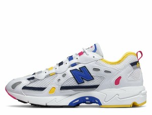 new balance white blue yellow