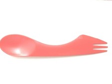 Tupperware BPA Free Plastic  Spork 3 in 1 Cutlery One Piece Kids Cutlery